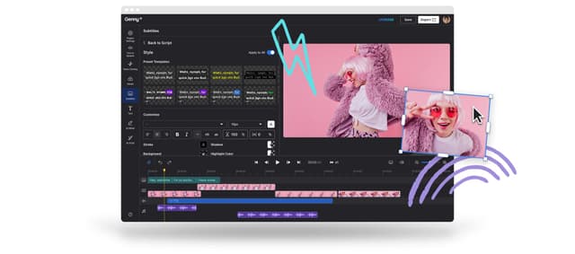 Онлайн-видеоредактор с простым редактированием видео AI | LOVO AI