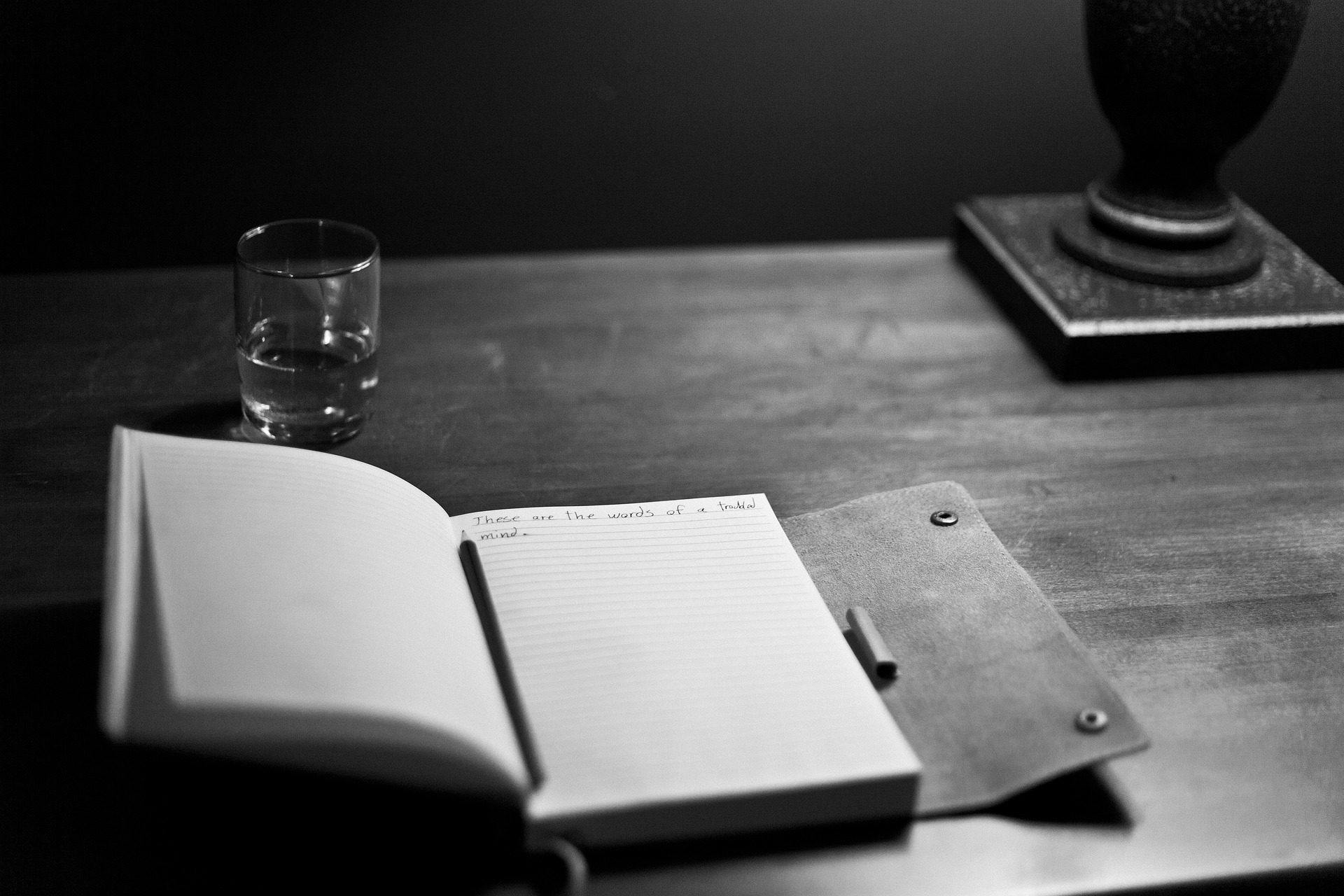book on table for writing great voiceover scripts